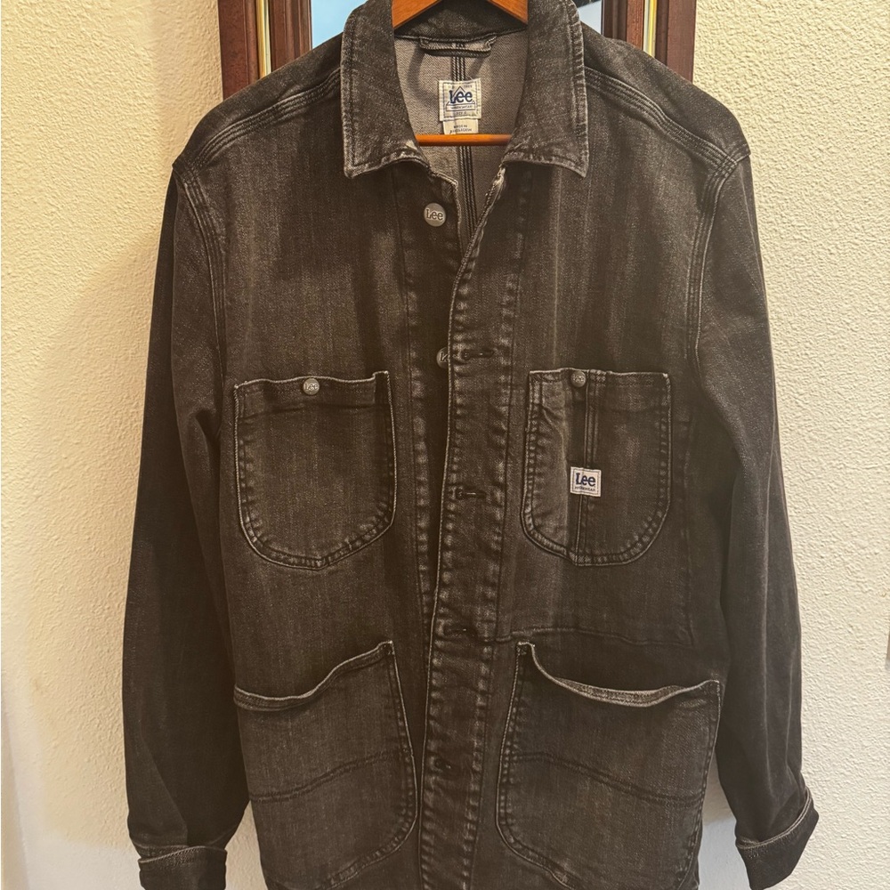 Lee Men's Black Denim Jacket